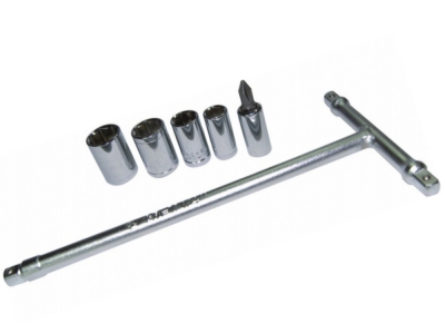3-Wege T-Schlüssel 1/4+ ,8,10,12,13,X-Schlitz 3-Wege T-Schlüssel 1/4+ ,8,10,12,13,X-Schlitz
