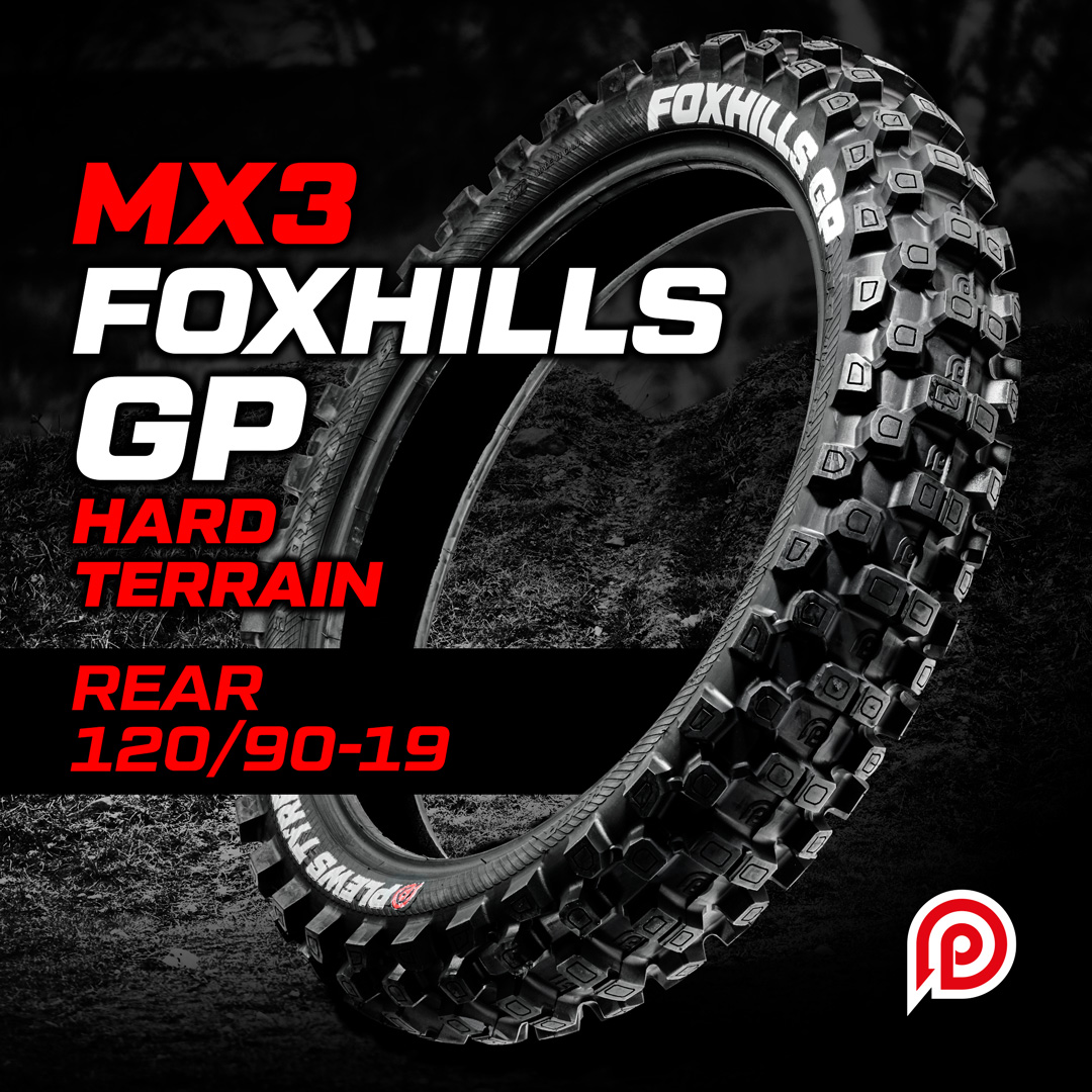 PLEWS TYRES MX3 Foxhills GP 120/90-19