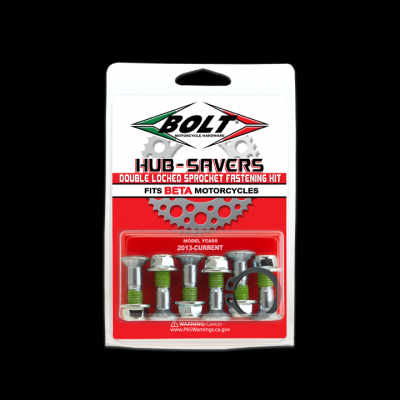 BOLT Kettenradschrauben kit doppelt gesichert Beta 6er Pack BOLT Kettenradschrauben kit doppelt gesichert Beta 6er Pack