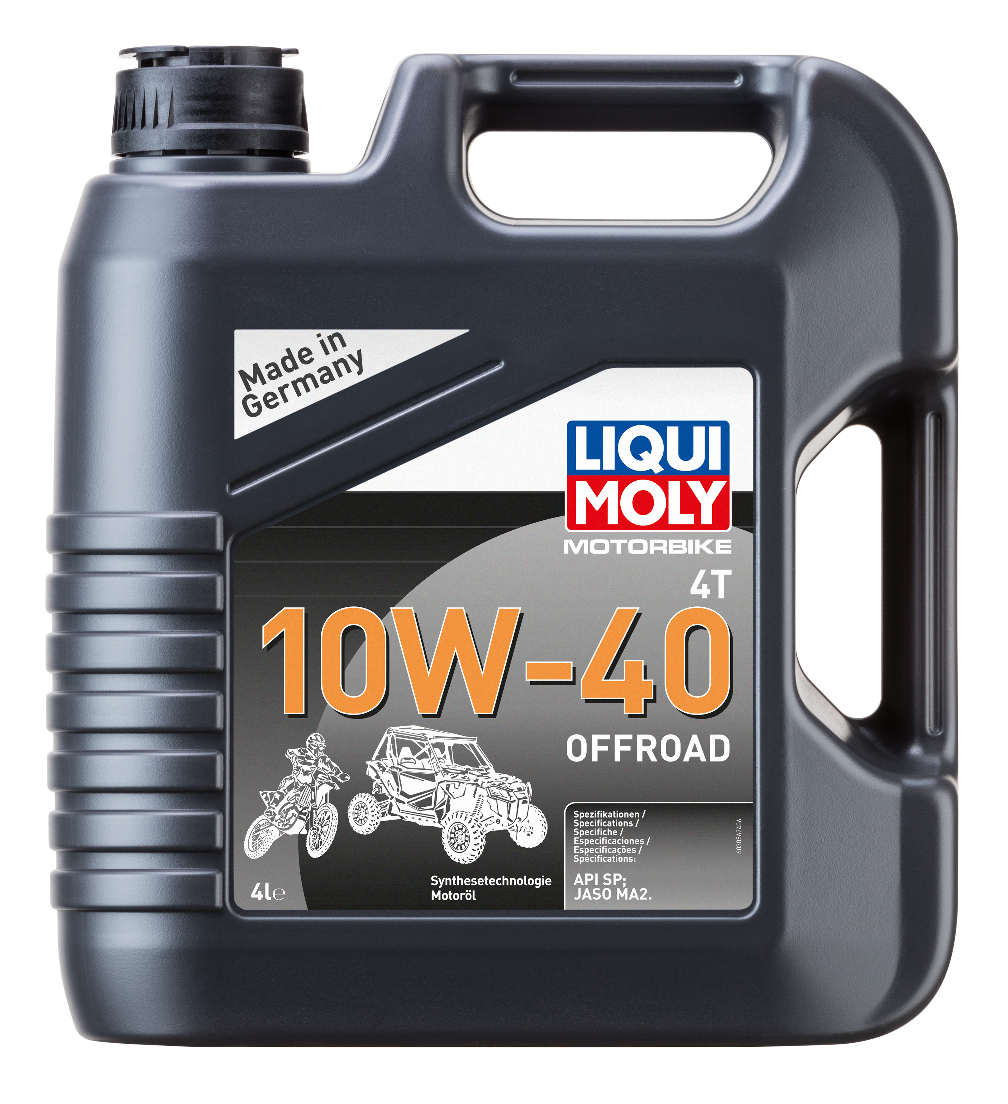 LIQUI MOLY Motorbike 4T 10W-40 Offroad – 4 Liter